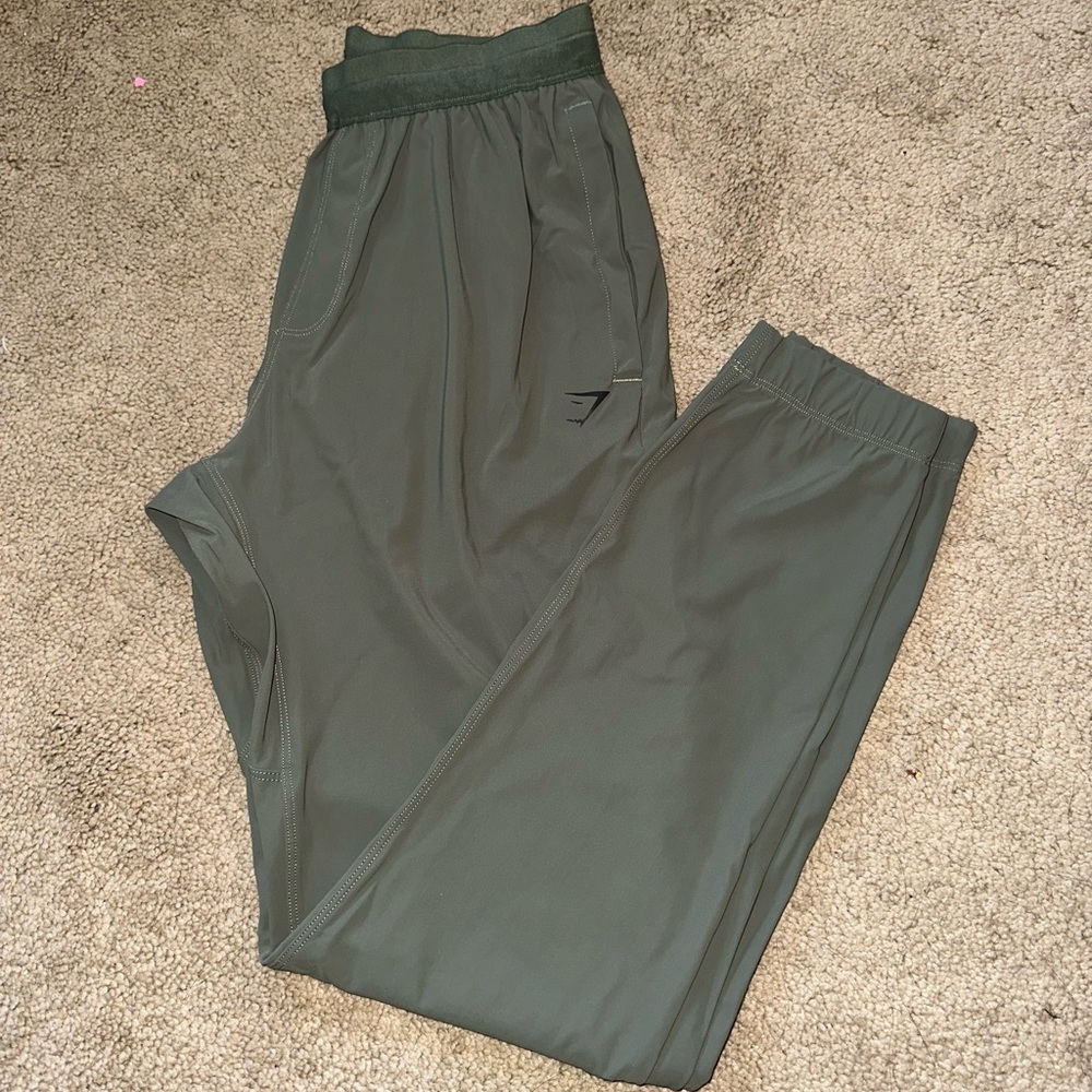 GYMSHARK Green Joggers